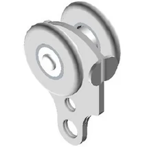 Ponyvagörgő egyes műanyag 44 mm