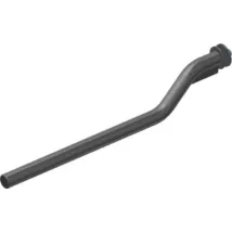 Sárvédő-tartó cső 42/750 mm fekete 1 csavaros hajlított