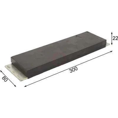 Ütköző gumi billencshez 300 X 80 X 22
