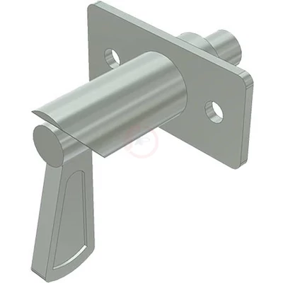 Biztosító csap talplemezzel 12mm