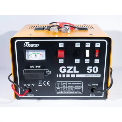Akkumulátortöltő GZL50 12/24V 20/30A 600W