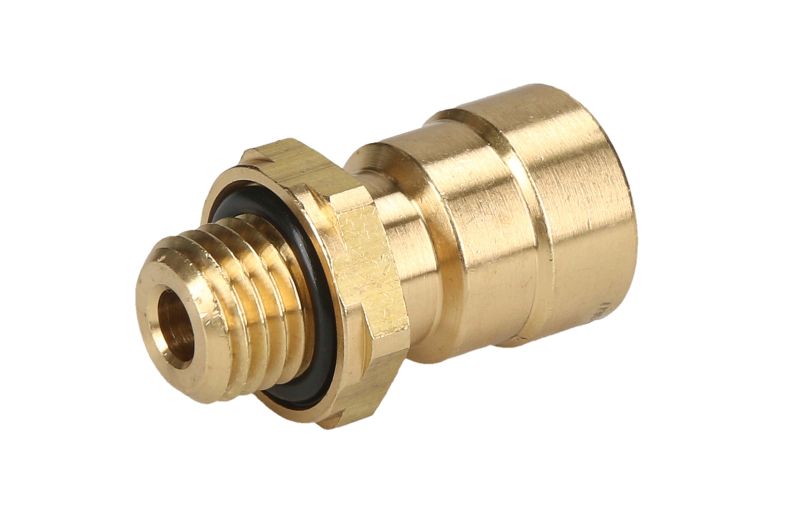 Külsőmenetes csatlakozó, egyenes 8x1-M12*1,5mm
