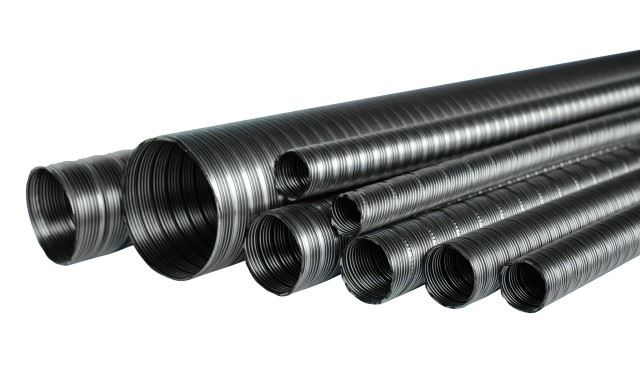 Állófűtés kipufogó flexibilis cső 38mm