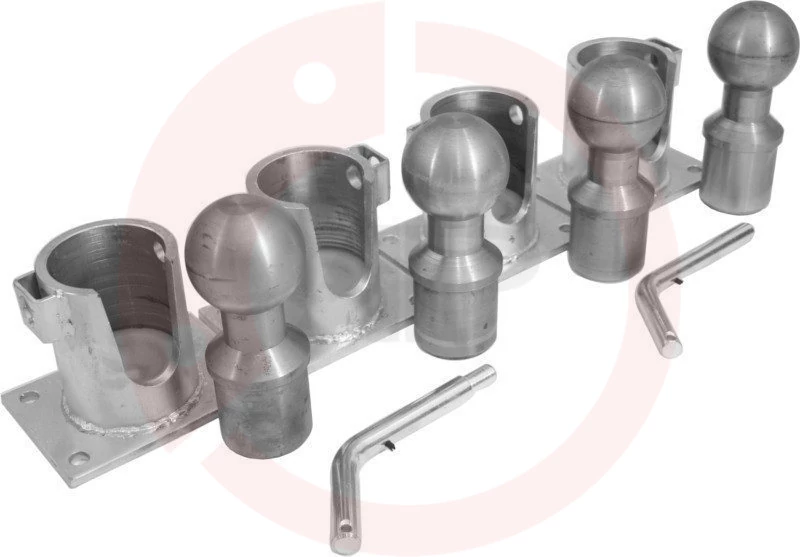 Vízszintes billenő gömb készlet 49mm